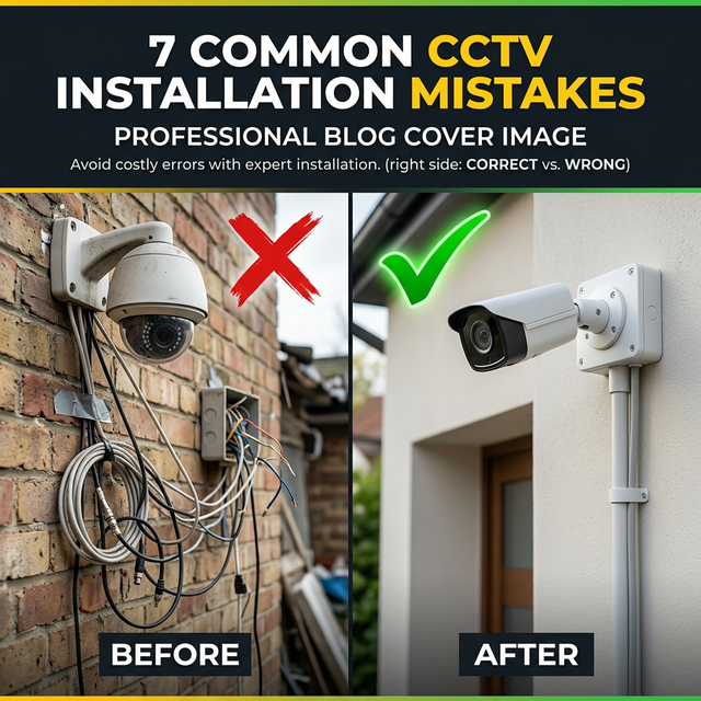 Kamera Kurulumunda En Sık Yapılan 7 Hata